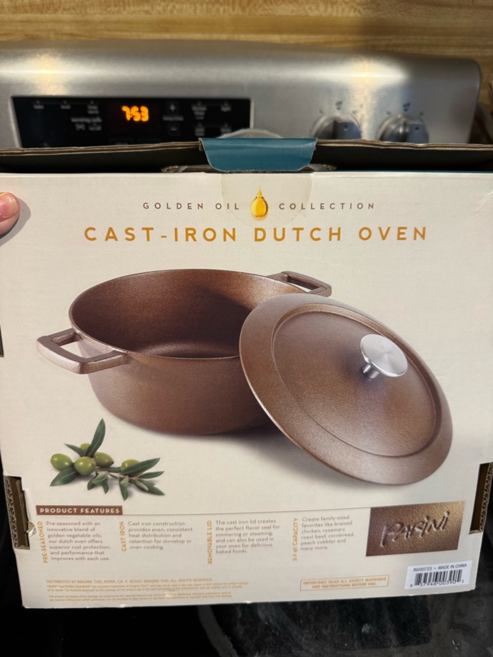 Cast-Iron Dutch Oven